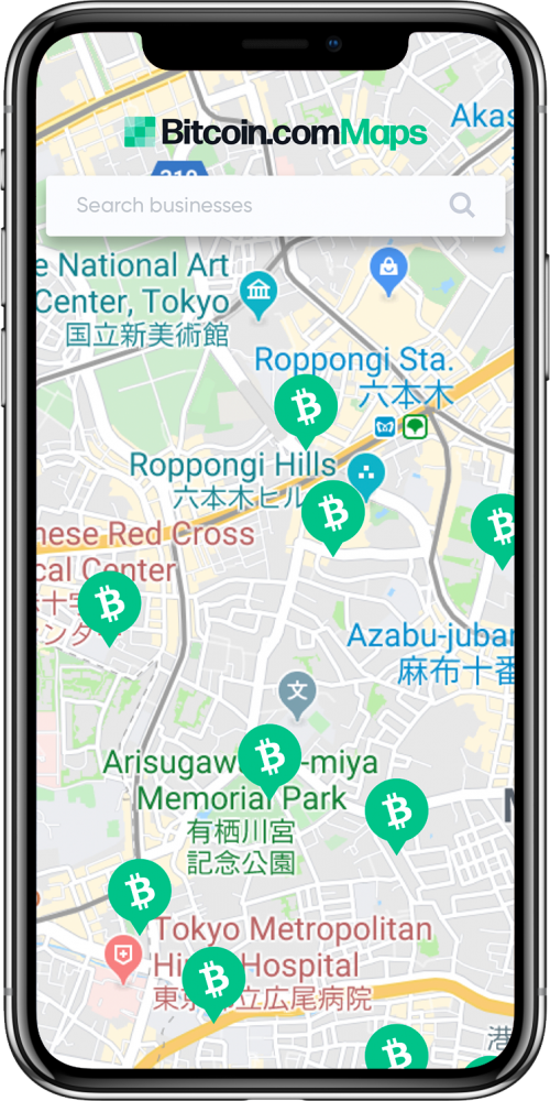 Bitcoin.com Maps