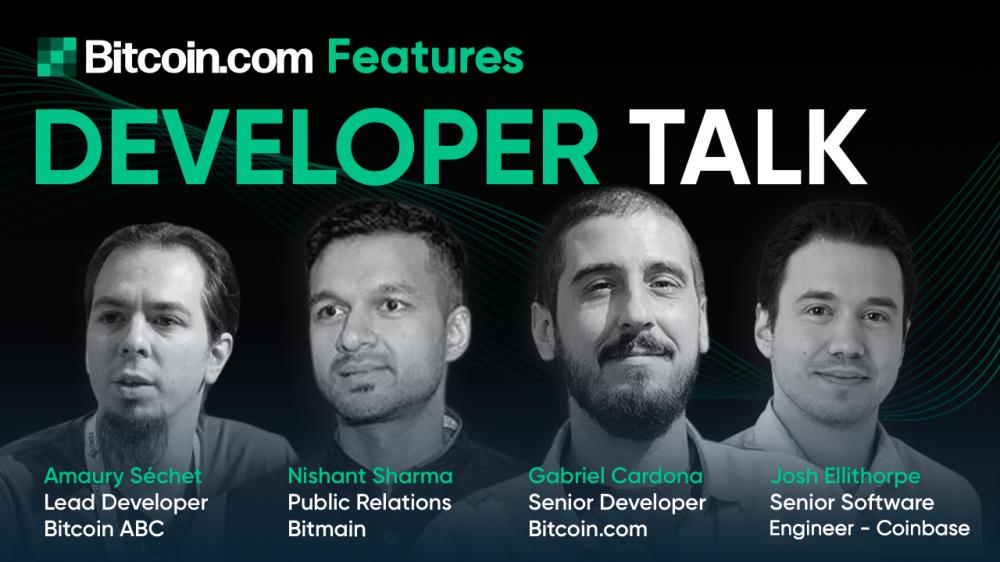 Bitcoin.com features developer
talk